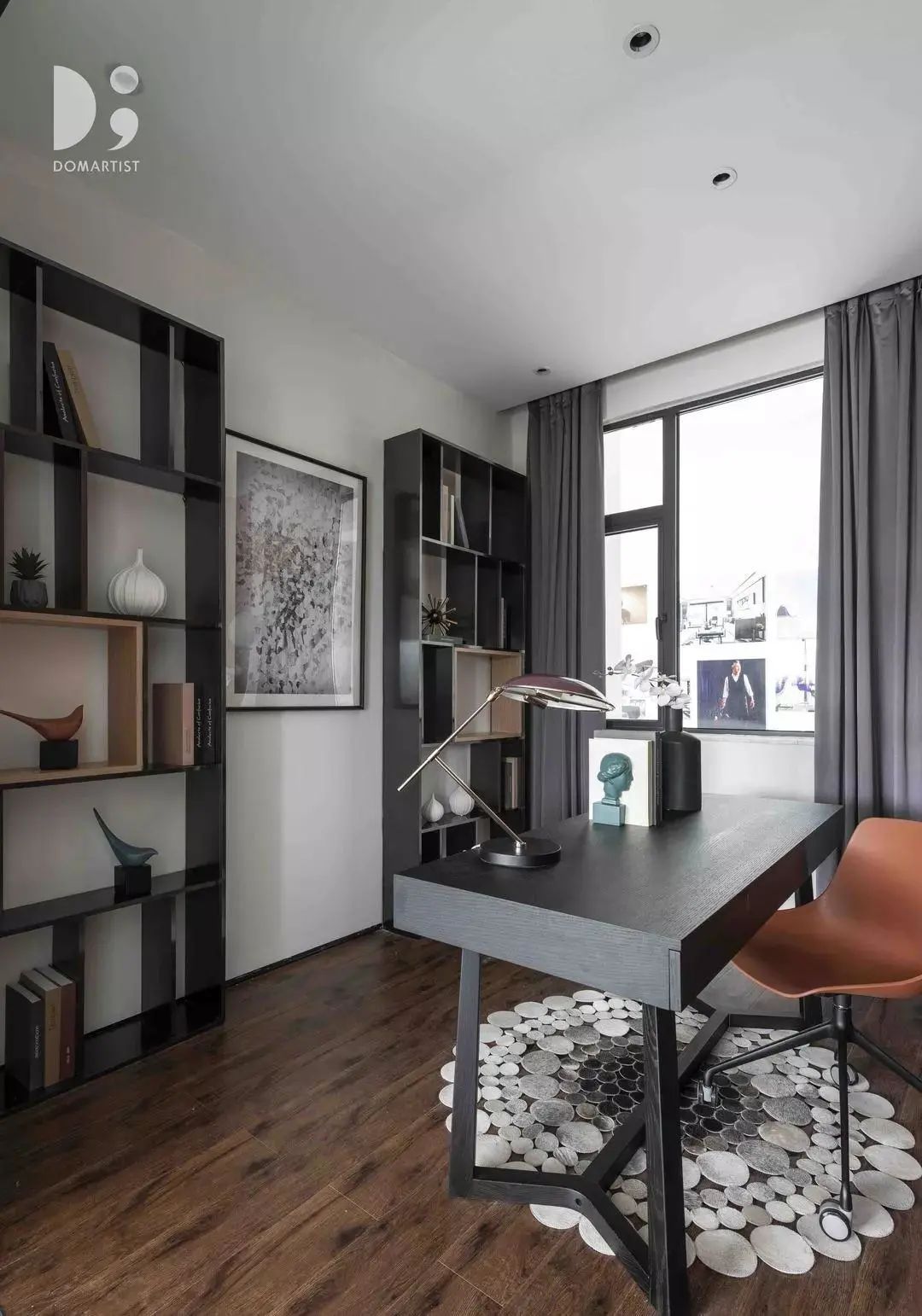 床头柜|120㎡现代简约,时尚大理石质感,华丽优雅的高端