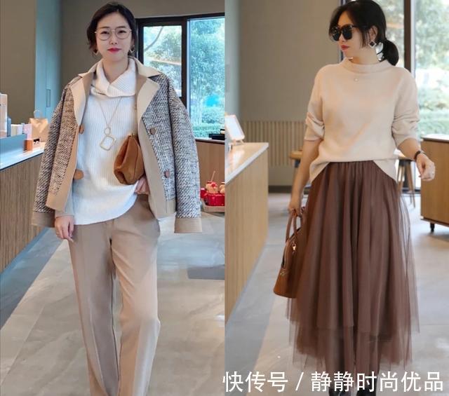 大衣 过了50岁的女人,深秋穿搭不扮嫩才优雅!学会了这么穿好洋气