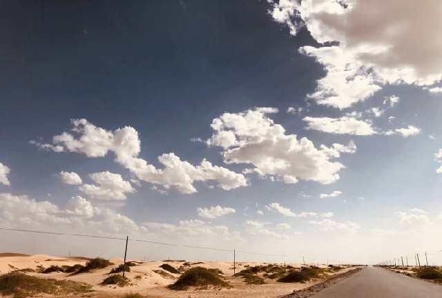 一生必去的自驾路线～美丽的G7公路无人区穿越，美丽腾格里沙漠