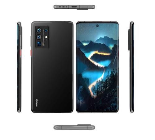 华为|华为P50Pro概念图：瀑布打孔屏致敬三星S21＋，小米11就别考虑了