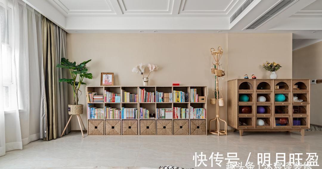 双开门|同样是原木风,她家不跟风不顺应主流,混搭出的效果让人眼前一亮