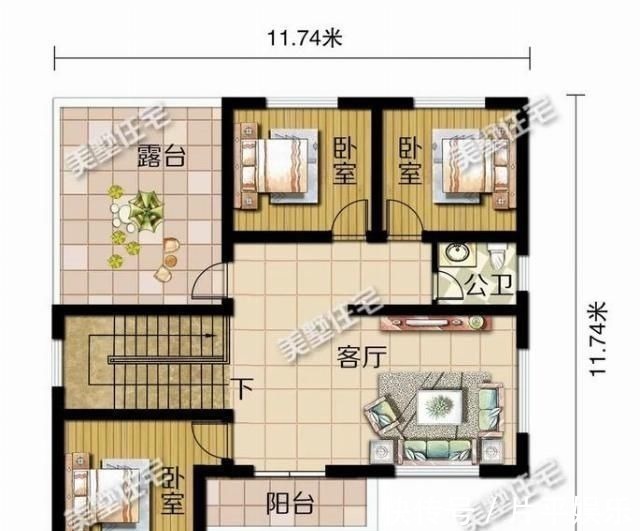 简欧别墅|8栋经典二层简欧别墅,第一套在农村最吃香,图纸收藏不后悔