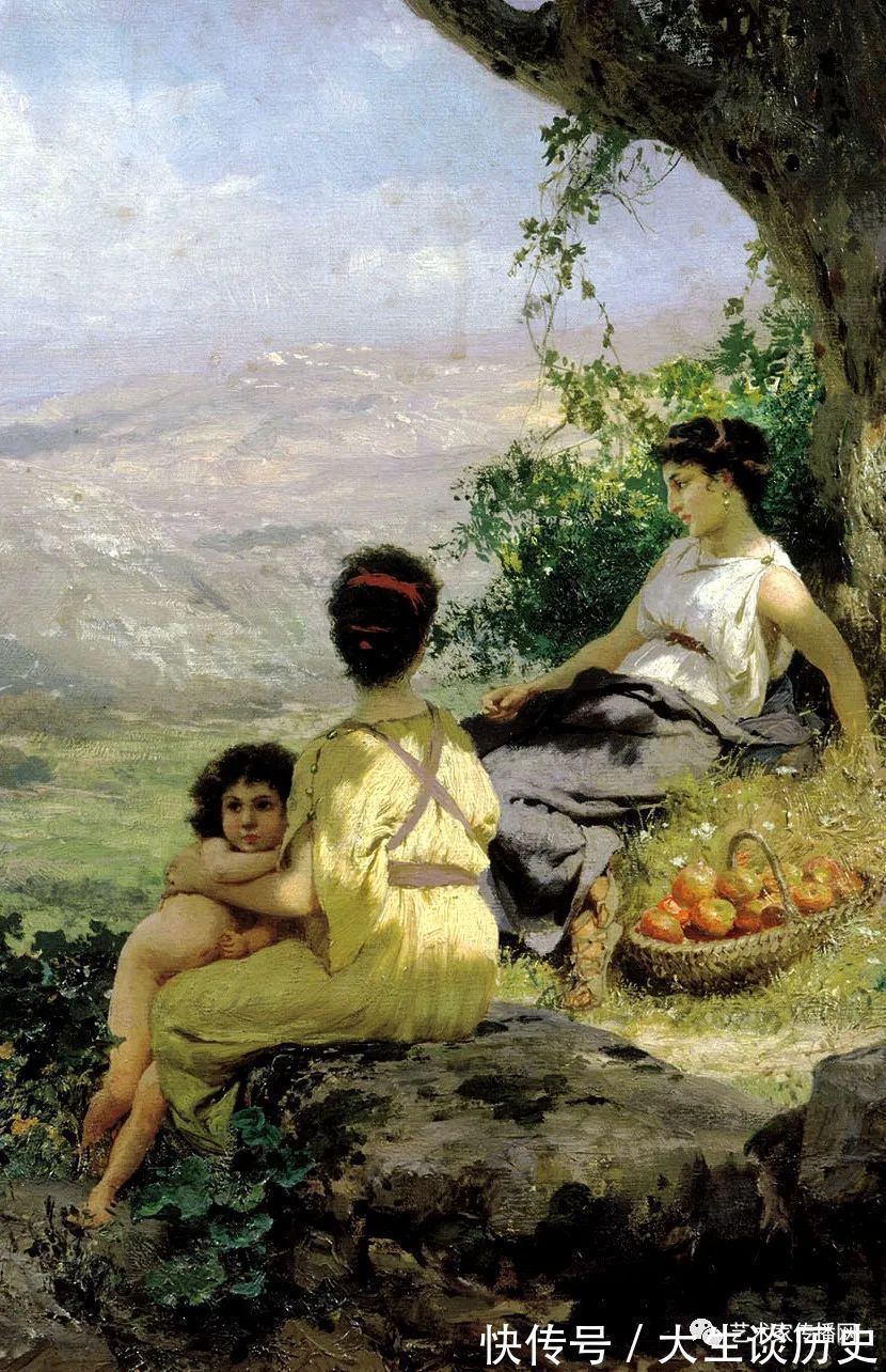 人物@这位波兰大师笔下的人物,光色交叠惹人醉