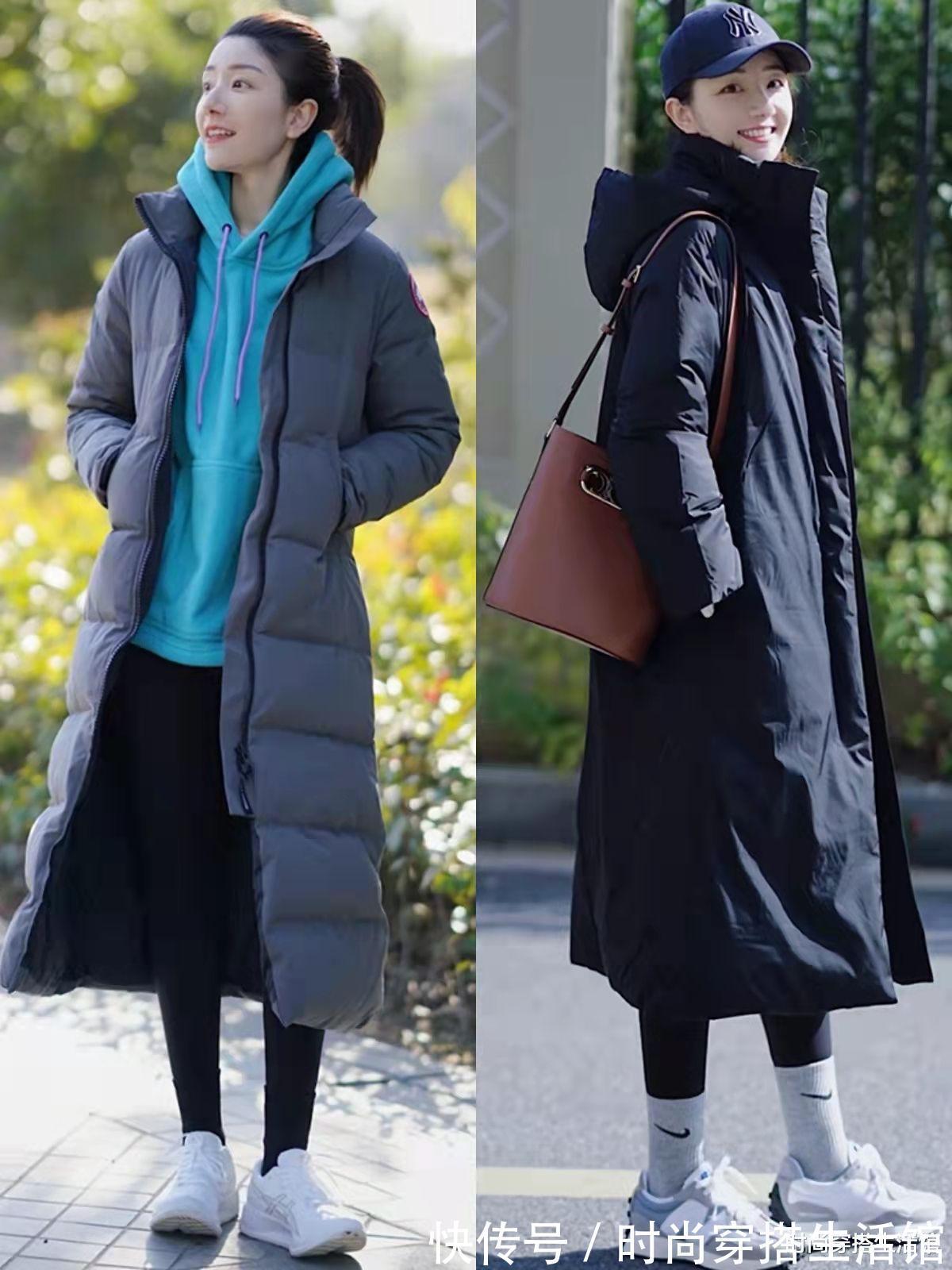 直筒型 这才是“鲨鱼裤”的正确穿法,时髦又显瘦,配大衣、羽绒服都好看