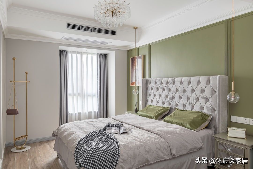 轻奢|她真的很明智,新家选择美式与轻奢结合,室内简洁优雅,太喜欢了