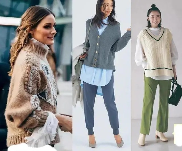 搭配 秋冬针织毛衣的5个实用搭配公式,教你穿出自我风格,轻松美出圈