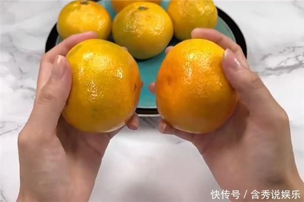 好吃|才知道买橘子要挑母的,教你挑选窍门,橘子皮薄水多,又甜又好吃