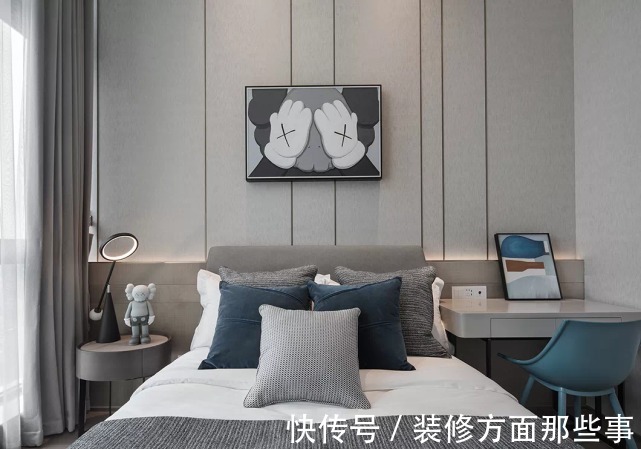 大理石|200平現代六居室結構性強，空間質感不言而喻