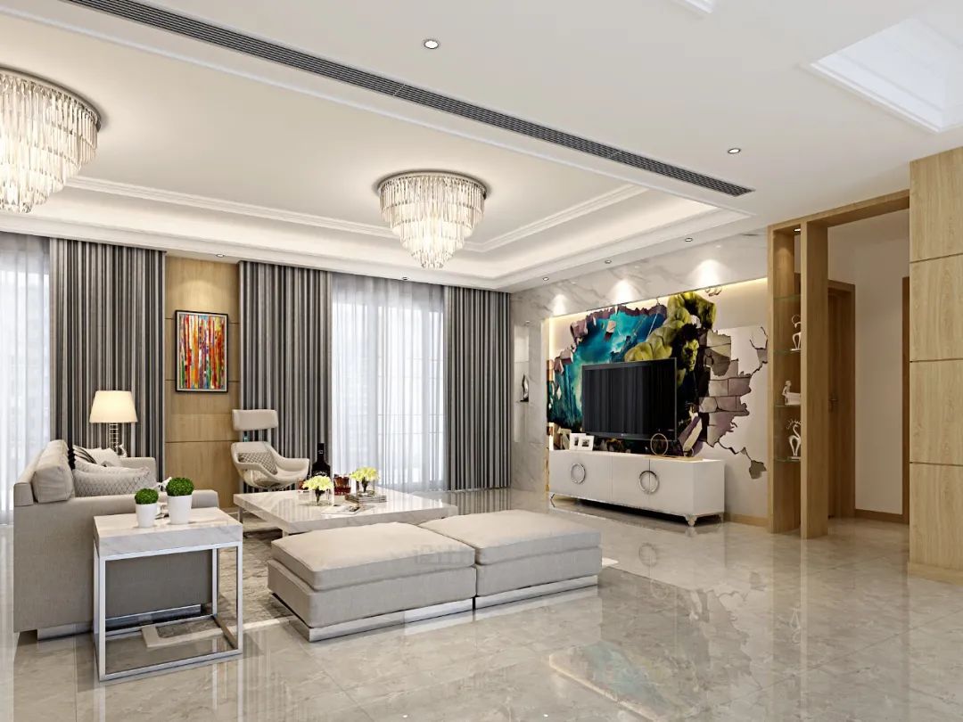 床尾凳|大平层户型有什么特点?大平层如何设计?答案在这里