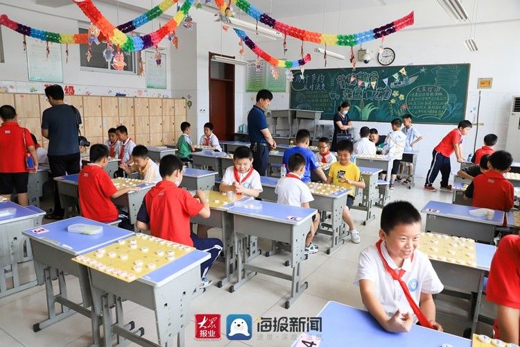 象棋|乐在“棋”中！2021年莒县少儿象棋比赛开赛