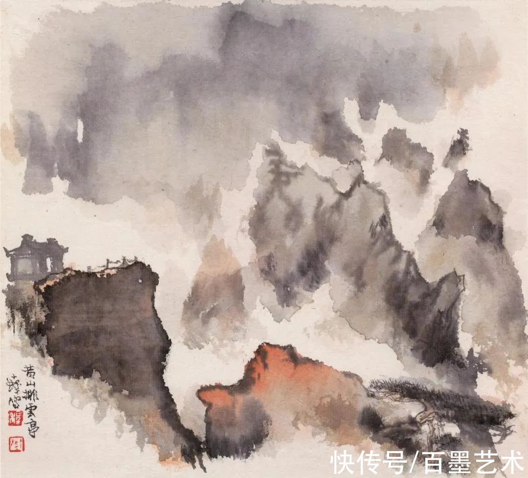 汪大文|程十发送女弟子四组册页,隐藏了四十年的精彩