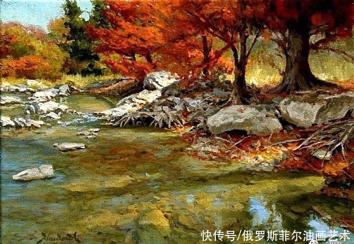  美国著名画家笔下风景油画50幅，美醉了