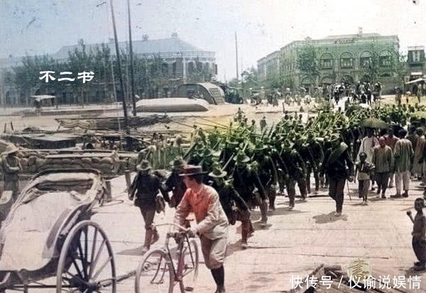 嚣张|八国联军侵华时期的真实上色老照片:一路入侵的列强脸上写满嚣张