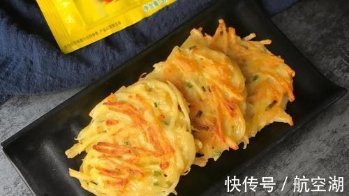 土豆丝|这早餐饼我三天两头给孩子做一次，养胃助消化，营养高，好吸收