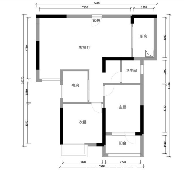 橱柜|122平三居室主要是以简欧风格为主,以简约成就生活之美