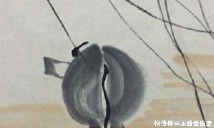 齐白石|齐白石只画了个牛屁股?凭什么卖到1000万?专家:你放大50倍