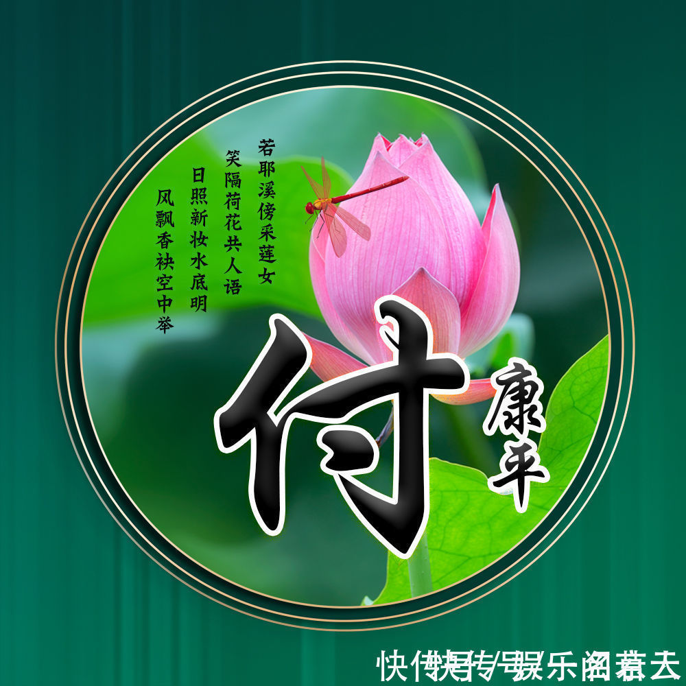 世人大!用你的姓氏当头像,20张唯美荷花大气图片,中国风华丽登场