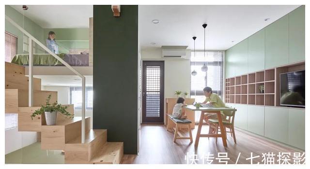 收纳|40㎡小户型逆袭两室两厅，还有衣帽间和办公区，也太能装了吧！