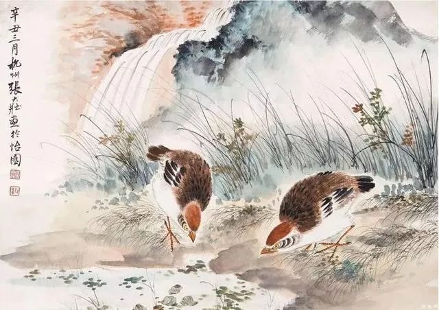 华新罗&张大壮：人淡如菊，以“没骨法”画虾，自创一格