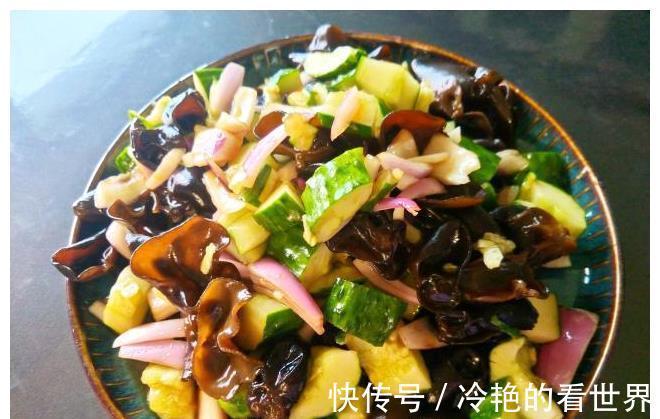 开胃小凉菜|夏天在家做开胃小凉菜，清脆爽口低脂低油，一大盘成本不到3块钱