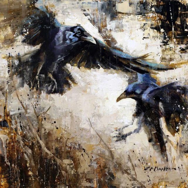 杰里·马克汉姆&动物锦集,加拿大画家杰里·马克汉姆作品欣赏