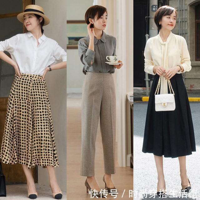 小姐姐|真正见过世面的女人,上衣不用买太多,备上这5种,怎么搭都好看