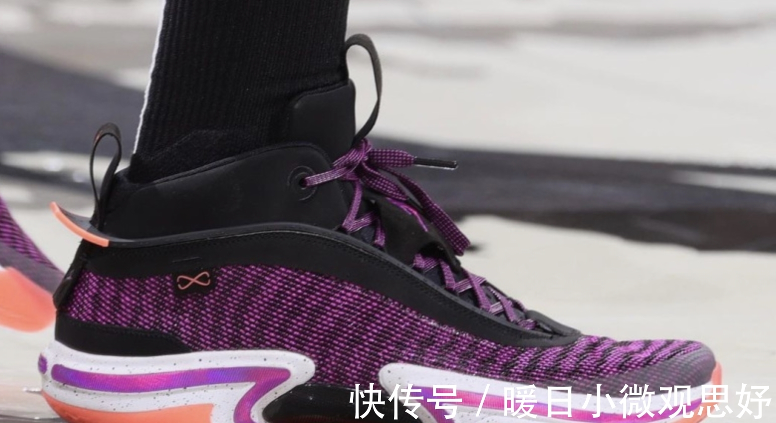 logo|多双AJ36球员专属配色和个人logo曝光，郭艾伦配色变成中国红！