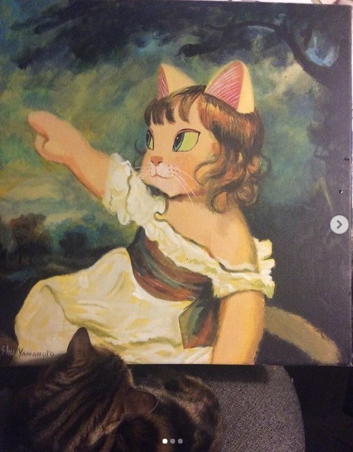 猫咪#艺术家笔下的猫咪“入侵”世界名画,萌到让人尖叫!