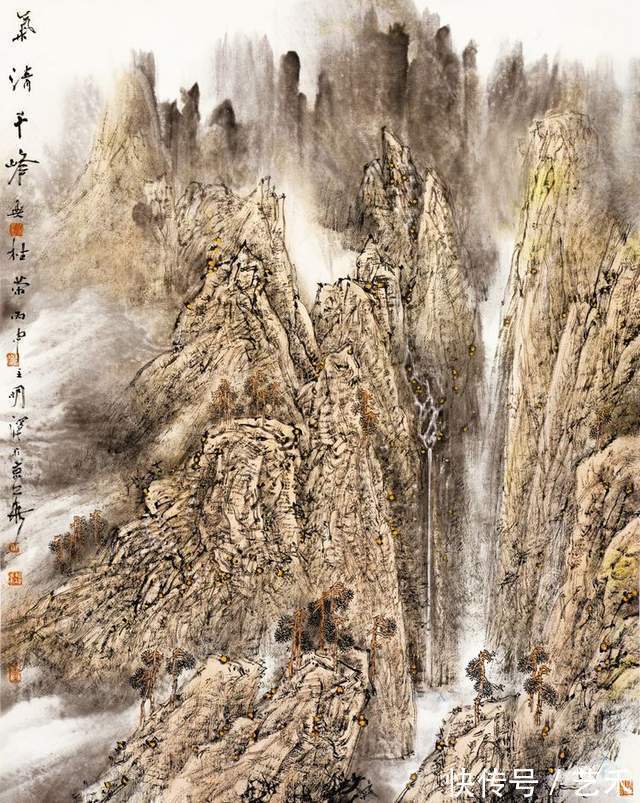 中国近现代名家画集#书画名家王明泽—神秘浪漫 超凡脱俗