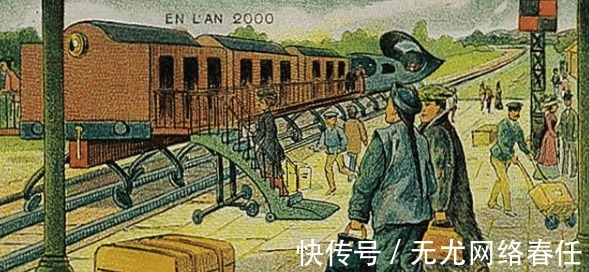 理发店|1900年法国人画出21世纪的世界,竟然给中国人画了一条辫子