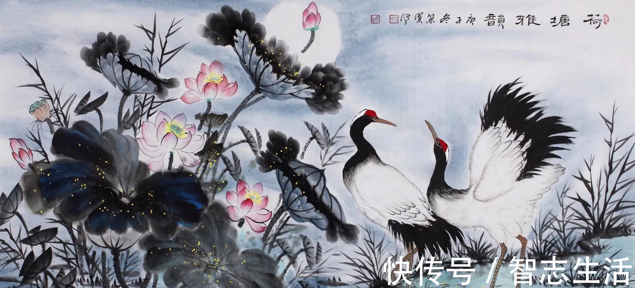 定制#书法定制,国画收藏——上善若水,和为贵,大展鸿图