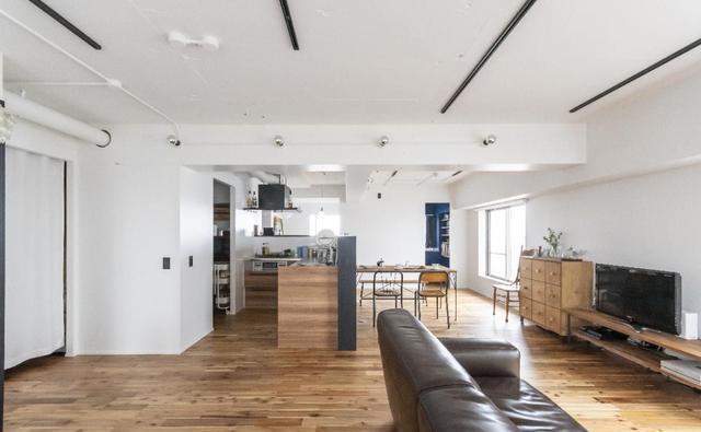 阳光房|75㎡通透阳光房,日式中古风独具一格