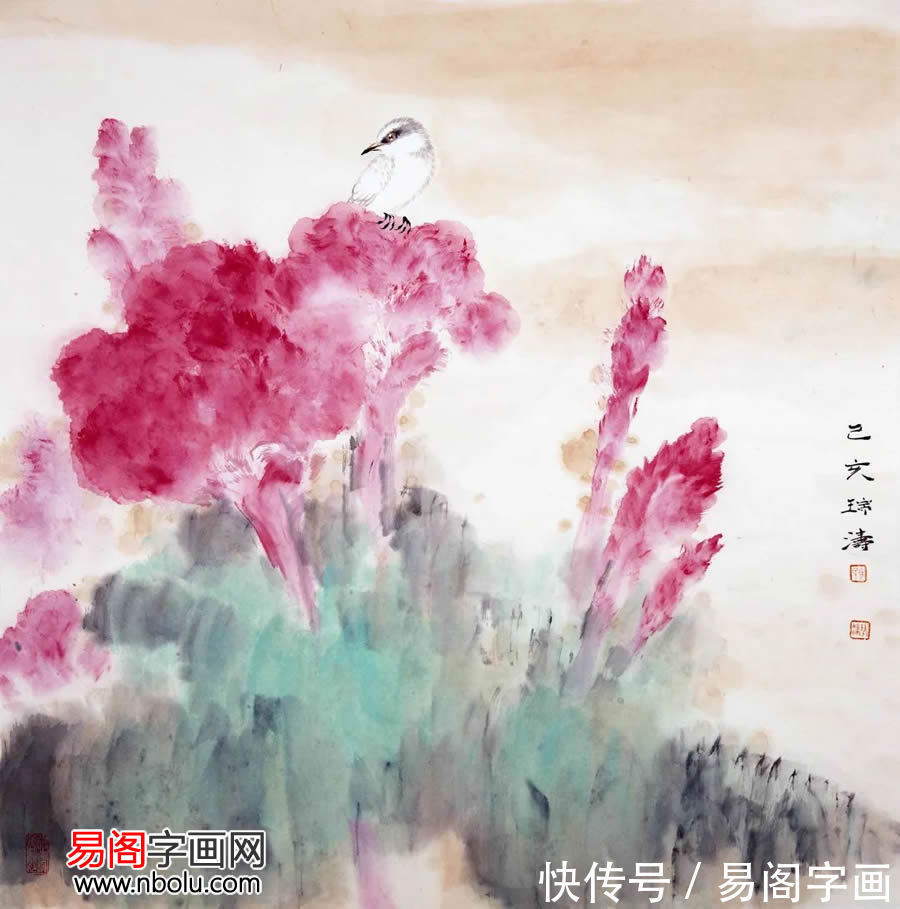 潜力股!画家马瑞涛,当今画坛潜力股 日日有新高 年年有新意