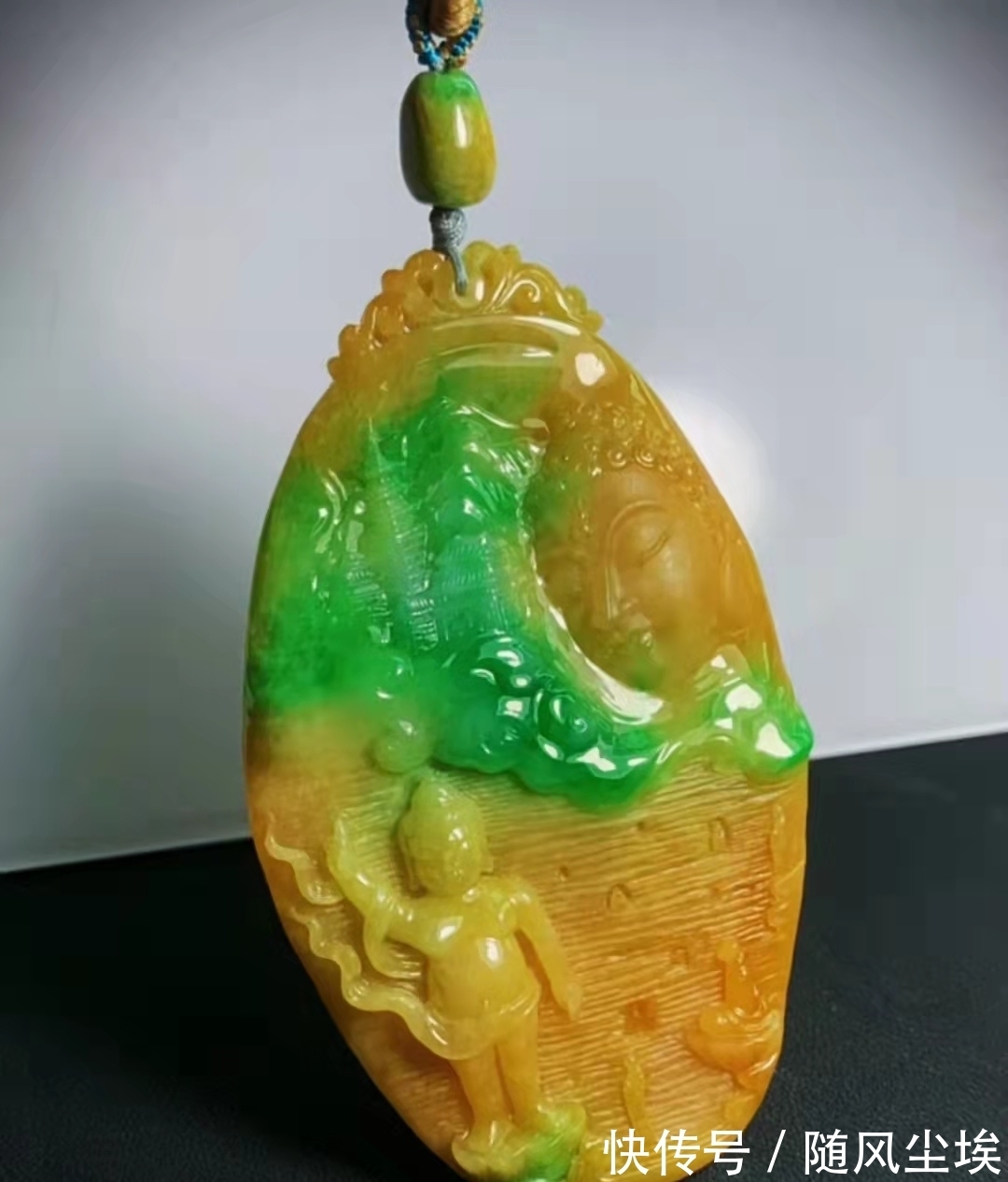 雕刻#种水一般但色彩丰富的翡翠应该怎样雕刻呢?看完您就学会了