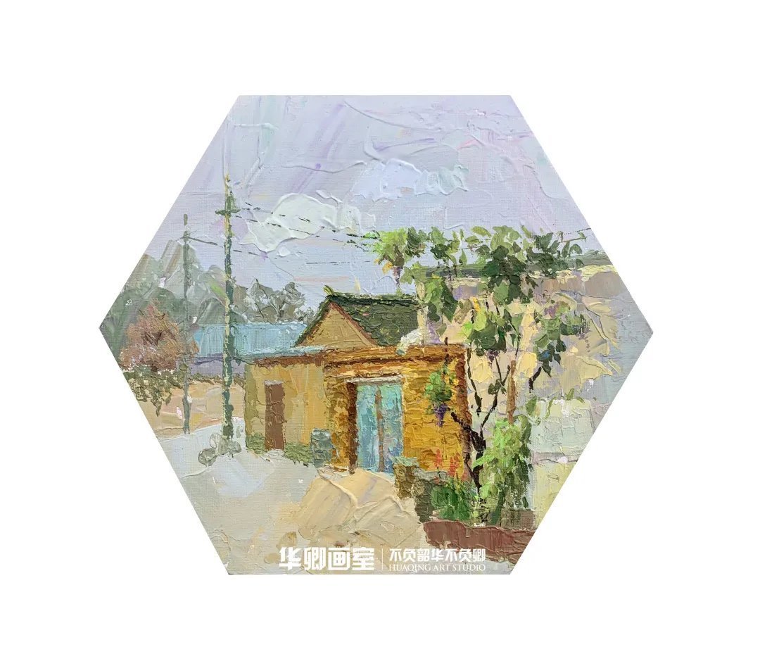 作品展#一眼沦陷这样绝美的秋色看完不得不爱!华卿国画定向班写生作品展