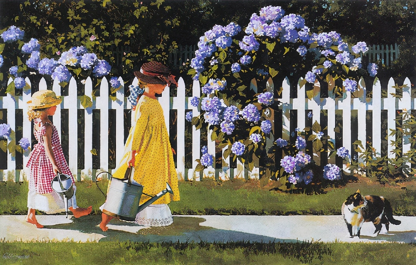 德国@德国女画家Heide E. Presse绘画作品欣赏