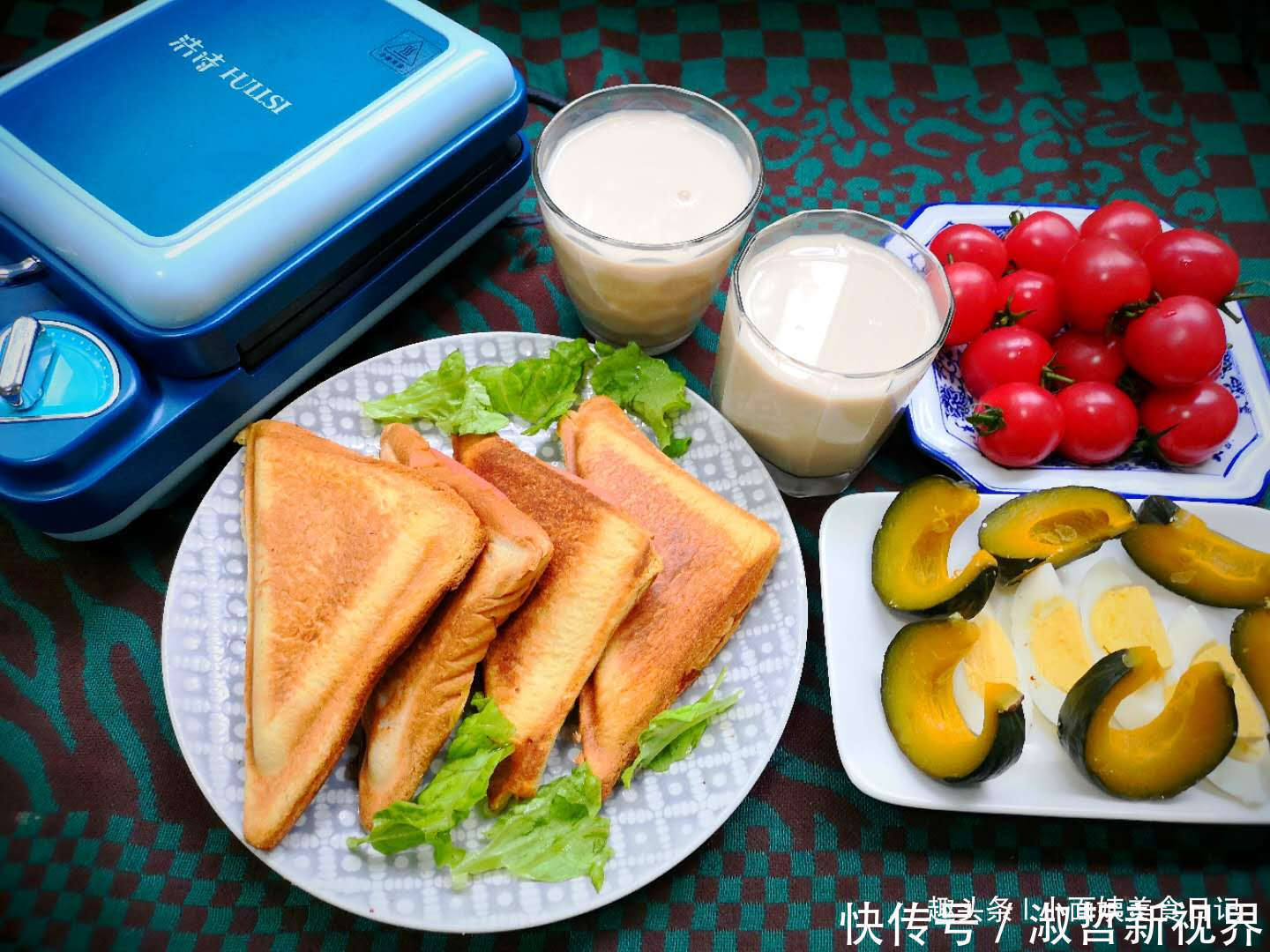 早餐机做|孩子要考试,早餐不凑合,用心巧搭配,孩子爱吃,营养又健康!