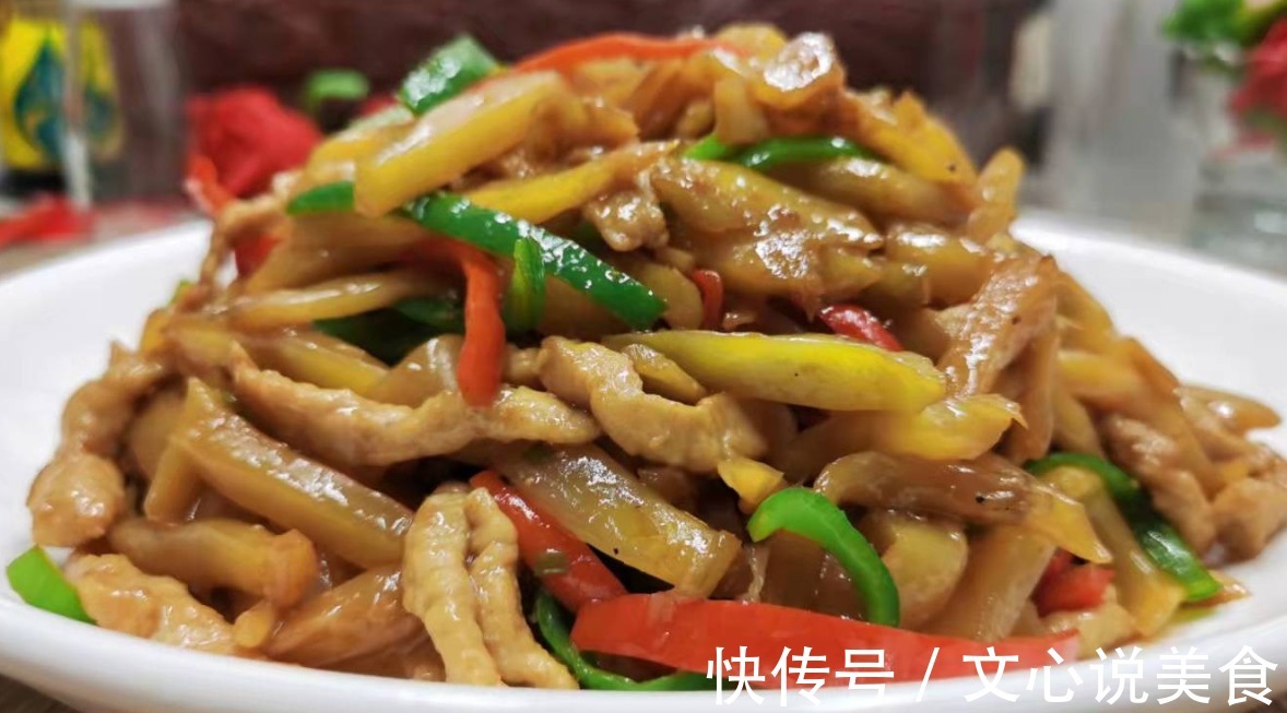 榨菜炒肉丝的经典做法，色香味俱全，这就是干饭人的下饭菜！