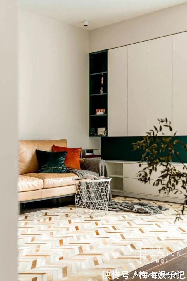 茶几|客厅没有茶几,空间却瞬间高级?看看她74㎡的家是怎么做的