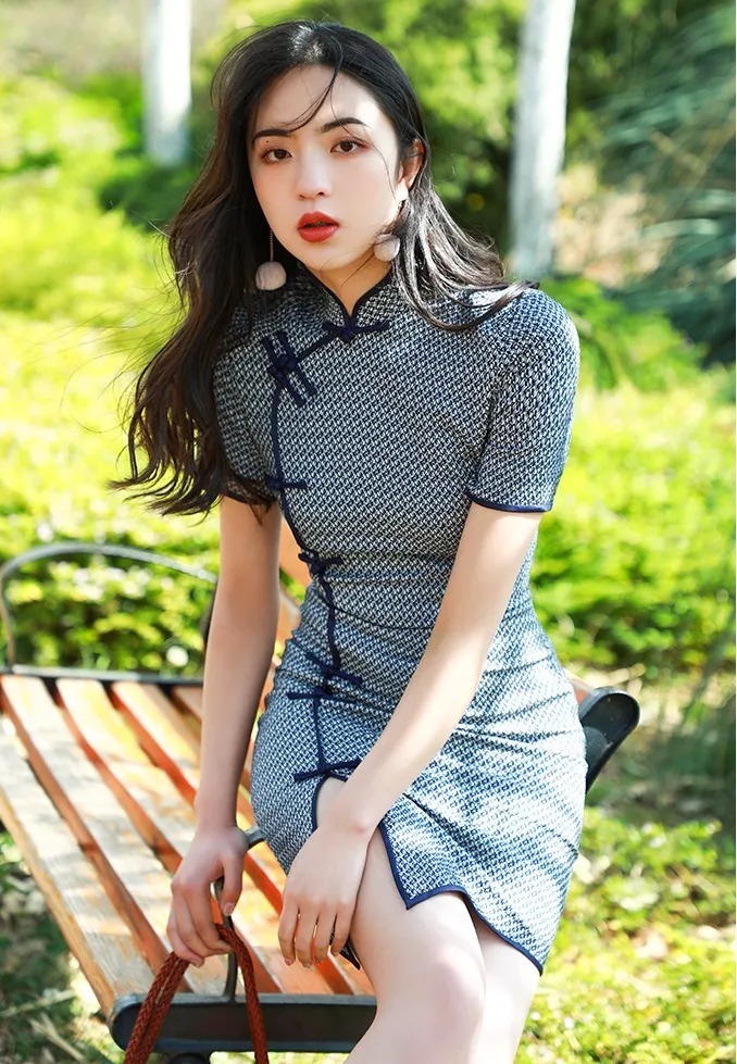 修身 旗袍女人民国风短款旗袍修身旗袍,复古韵味,体现东方韵味之美