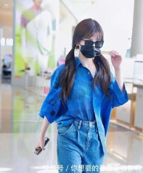 双马尾|虞书欣太会了!穿松松垮垮的衬衫也藏不住好身材,扎双马尾好乖巧