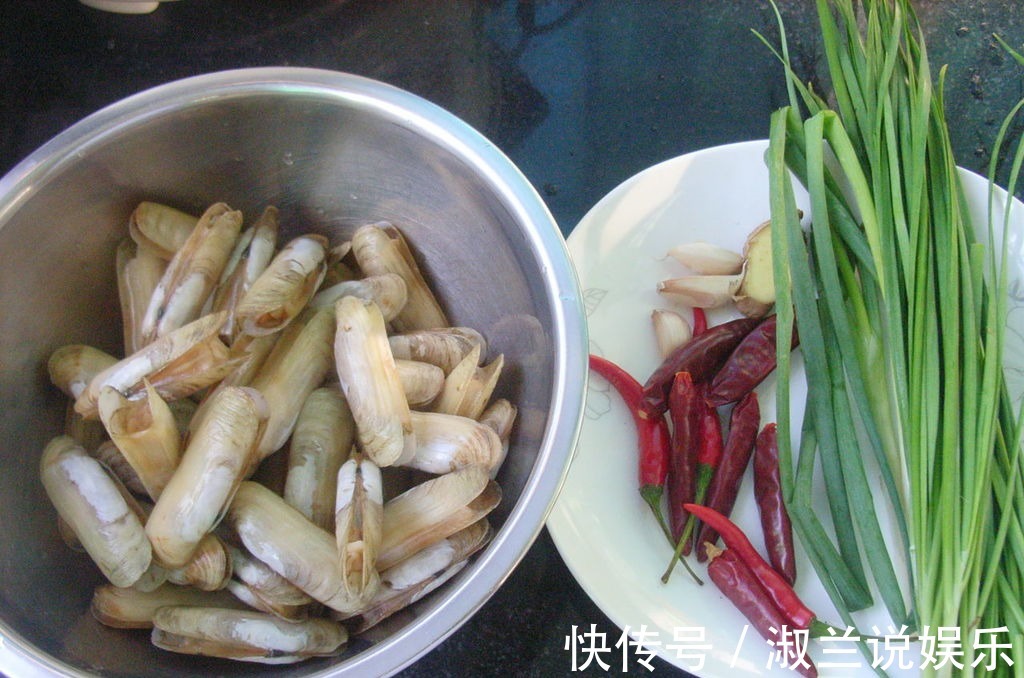 跟我学|跟我学做家常菜,辣炒蛏子,方法超简单