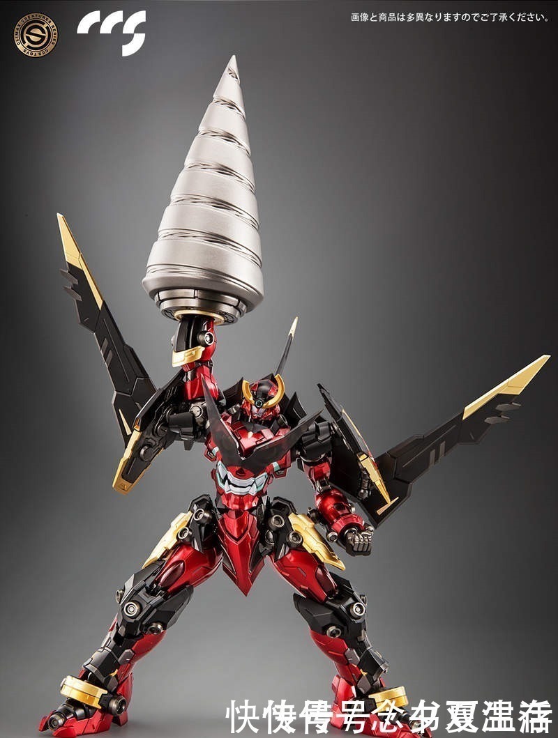 我是谁|最多35根钻头搭载,天元突破红莲螺岩超帅的可动模型