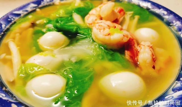 虾仁海鲜菇烧白菜汤,鲜香好喝,多加一种食材,做好后味美更营养