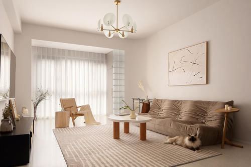 慵懒|这是我见过最耐看的家，108㎡温柔优雅，住上三代不过时