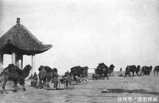 张照片|晚清时期的商队照片:悠悠驼铃,走过冰天雪地,走过大漠孤烟