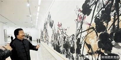 李苦禅|李苦禅画荷花卖95万,徒弟画的却买1.28亿,网友:炒出来的