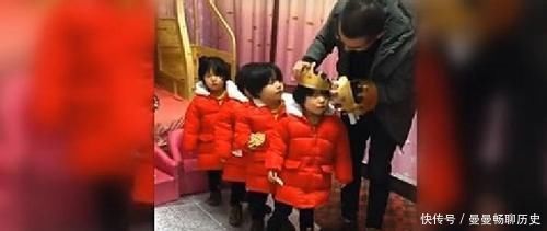 生日|自从有了四胞胎小棉袄,每次过生日爸爸都是一样的,瞧完不许乐