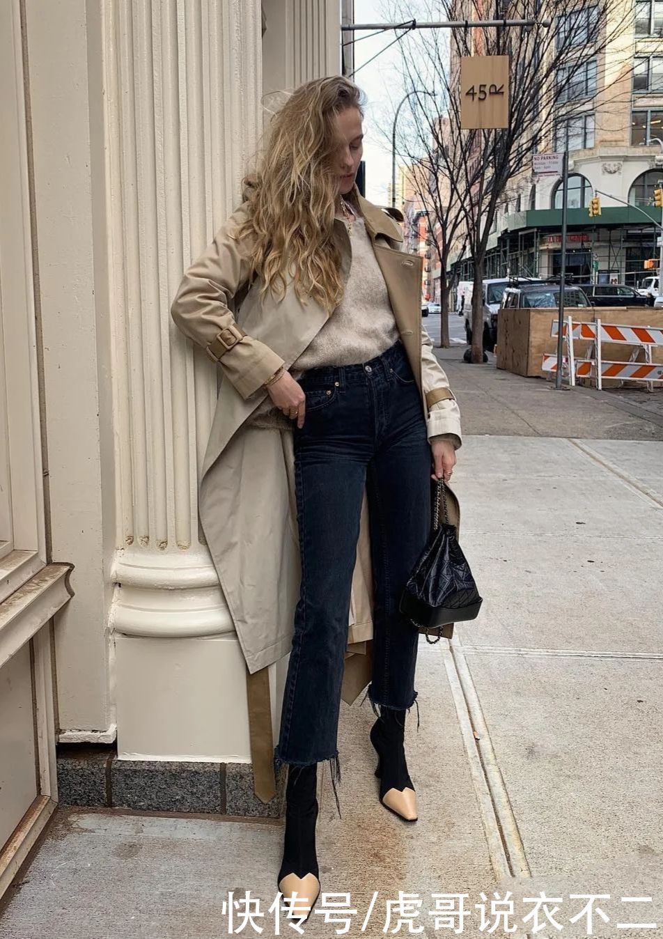 欧美风通勤街拍，百分百可借鉴的素人大衣指南，时髦优雅信手拈来