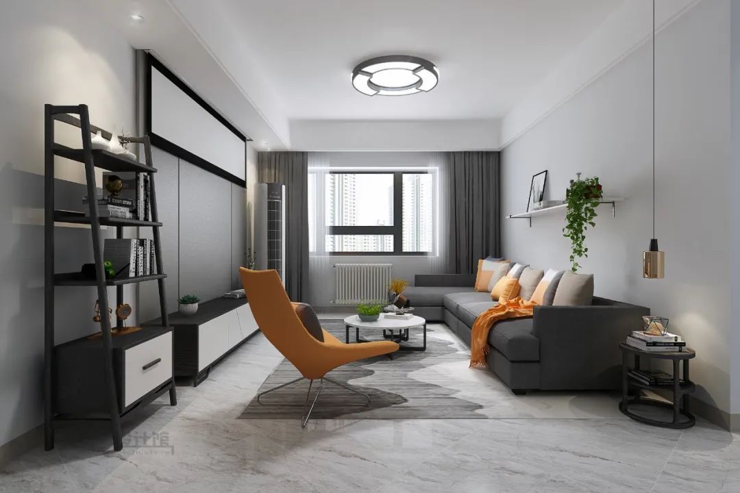 装修|电视墙设计,要不要对称处理?不对称的话,电视墙如何设计?